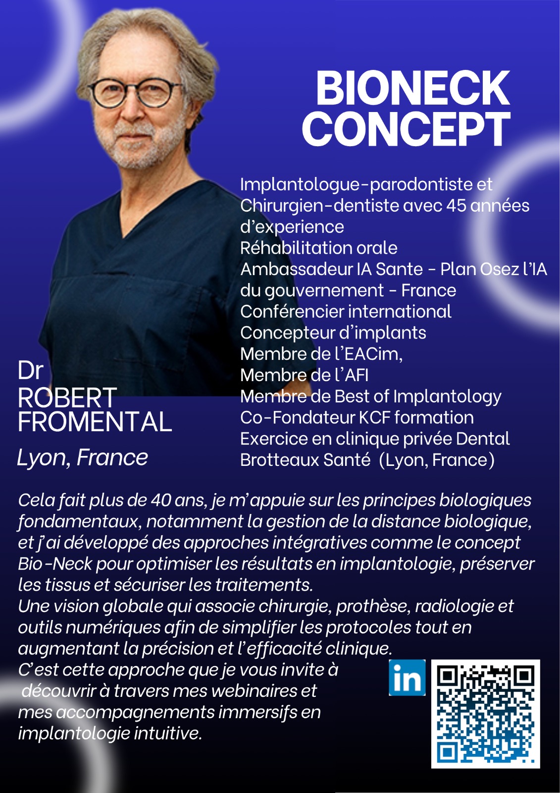 Fiche Bioneck Concept — Dr Robert FROMENTAL